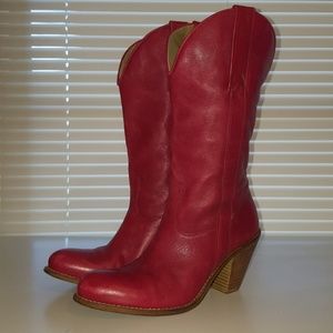 Jessica Simpson cowboy boots